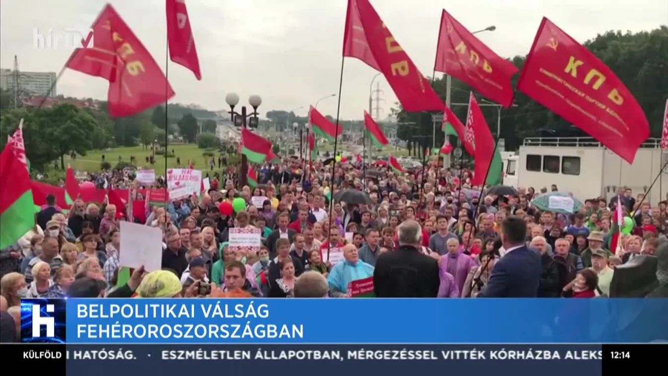Belpolitikai válság Fehéroroszországban