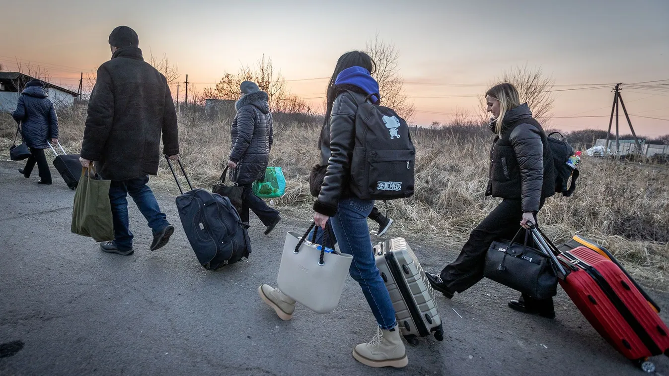 ORFK: Tízezren érkeztek Ukrajnából hétfőn