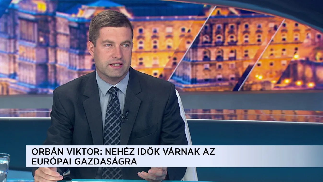 Regős Gábor: Nem árt, ha óvatosak vagyunk, felkészülünk, hogy lehetnek gazdasági problémák