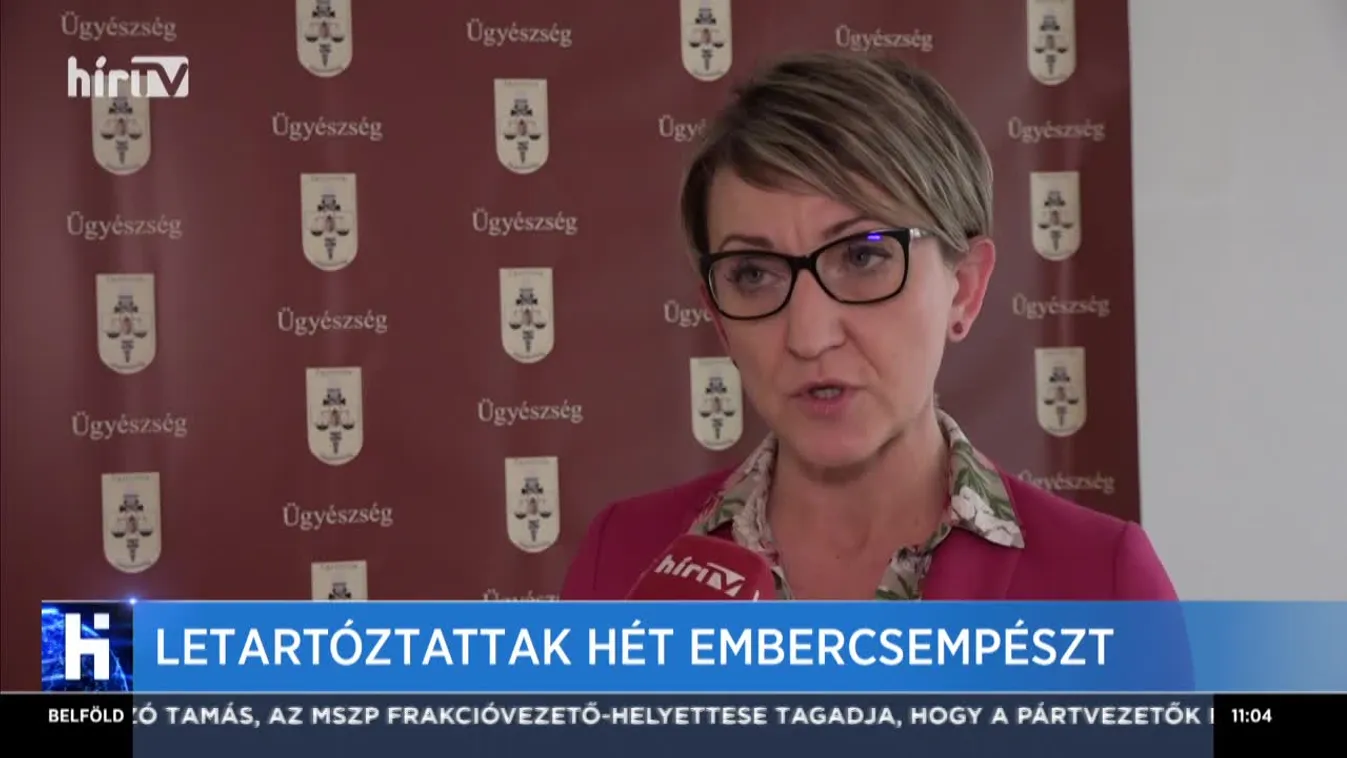 Letartóztattak hét embercsempészt