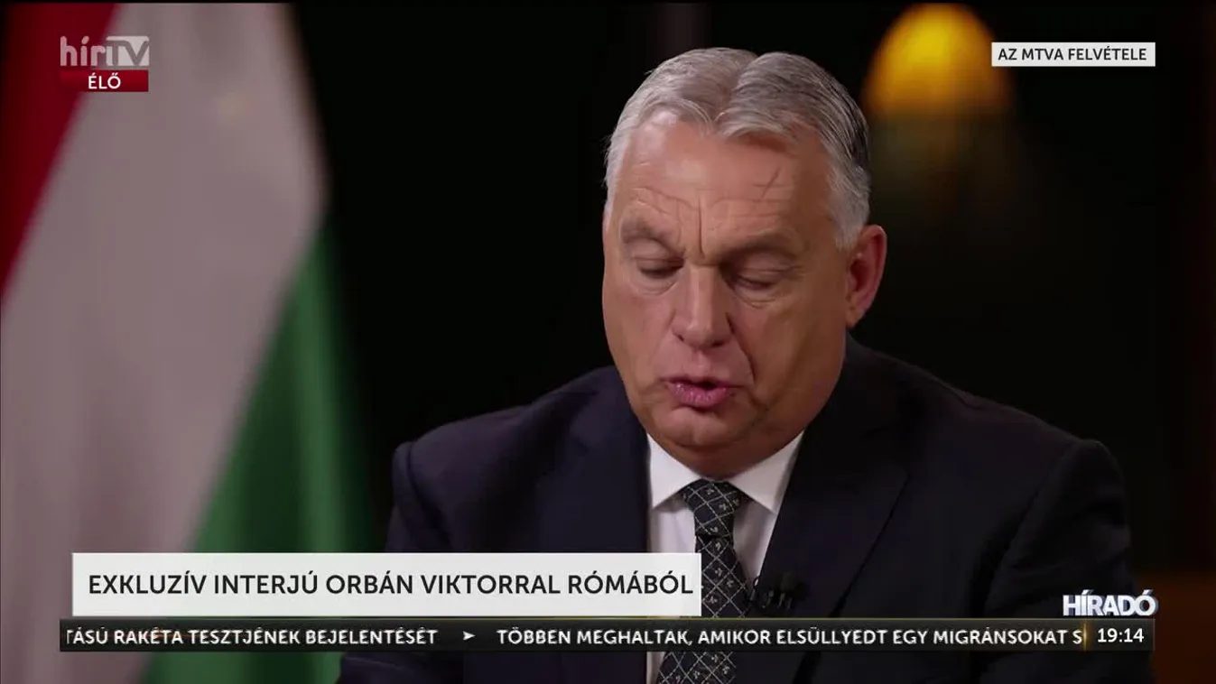 Exkluzív interjú Orbán Viktorral Rómából