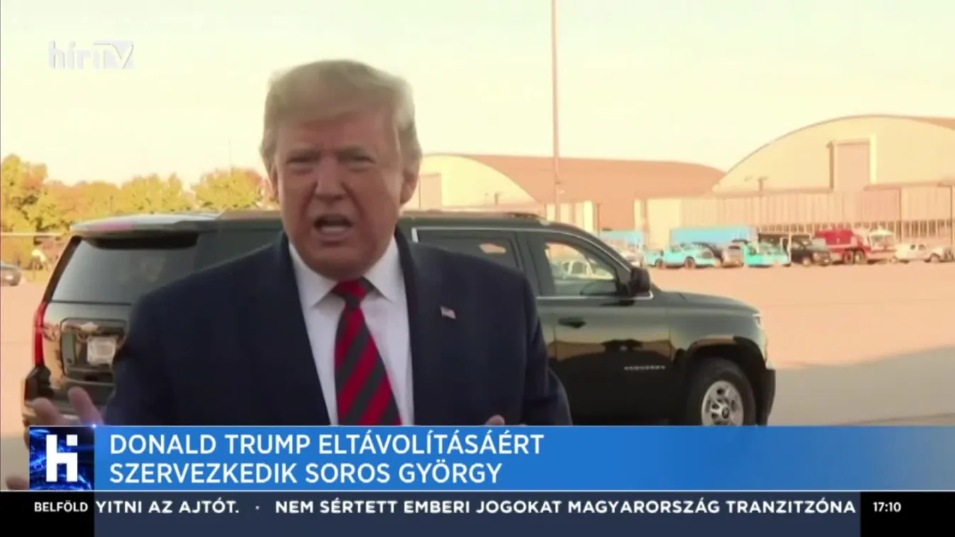 Donald Trump eltávolításáért szervezkedik Soros György