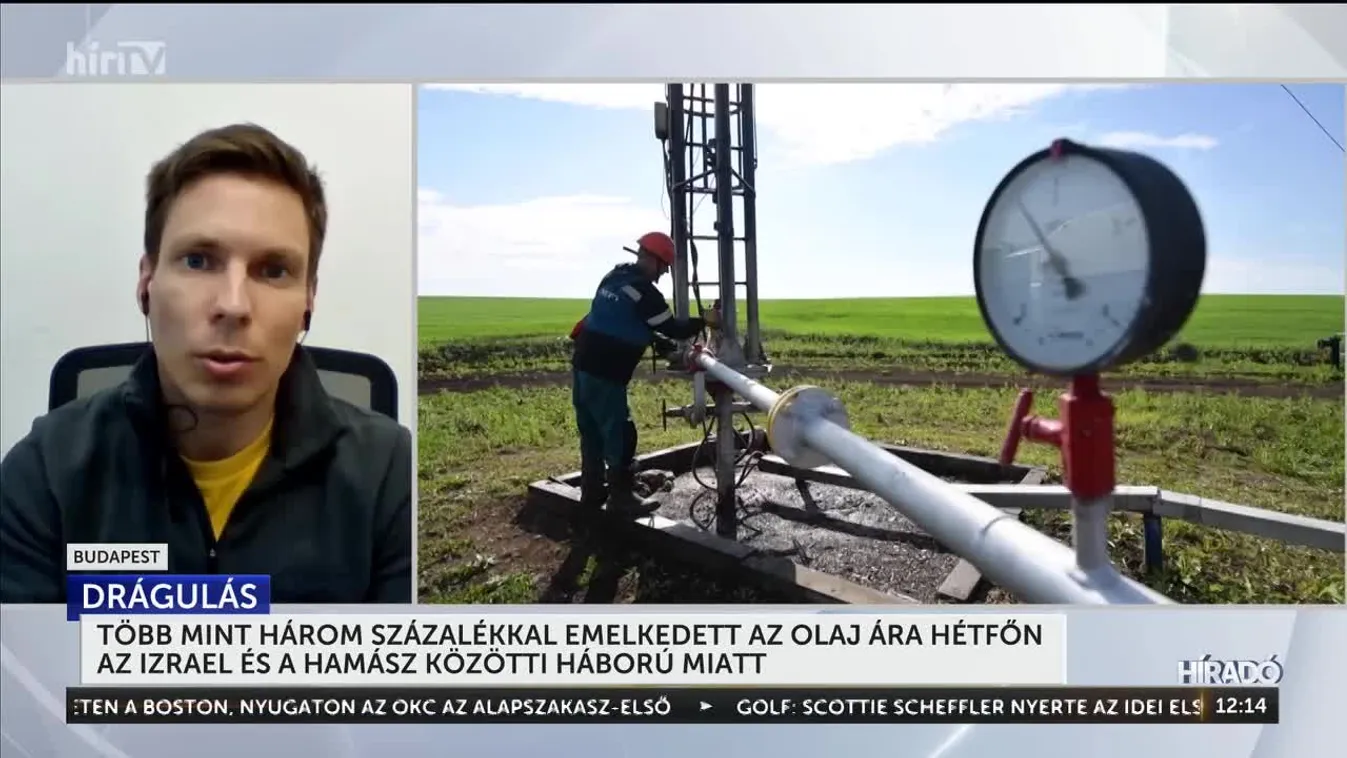 Több mint három százalékkal emelkedett az olaj ára hétfőn az Izrael és a Hamász közötti háború miatt  + videó