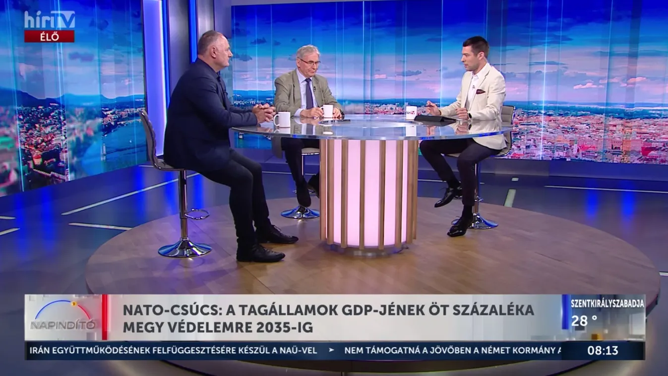 Napindító – NATO-csúcs: A tagállamok GDP-jének öt százaléka megy védelemre 2035-ig + videó