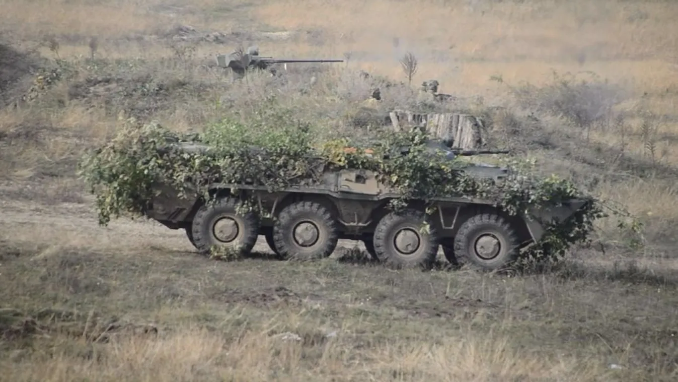 Nagyszabású hadgyakorlat a Bakonyban