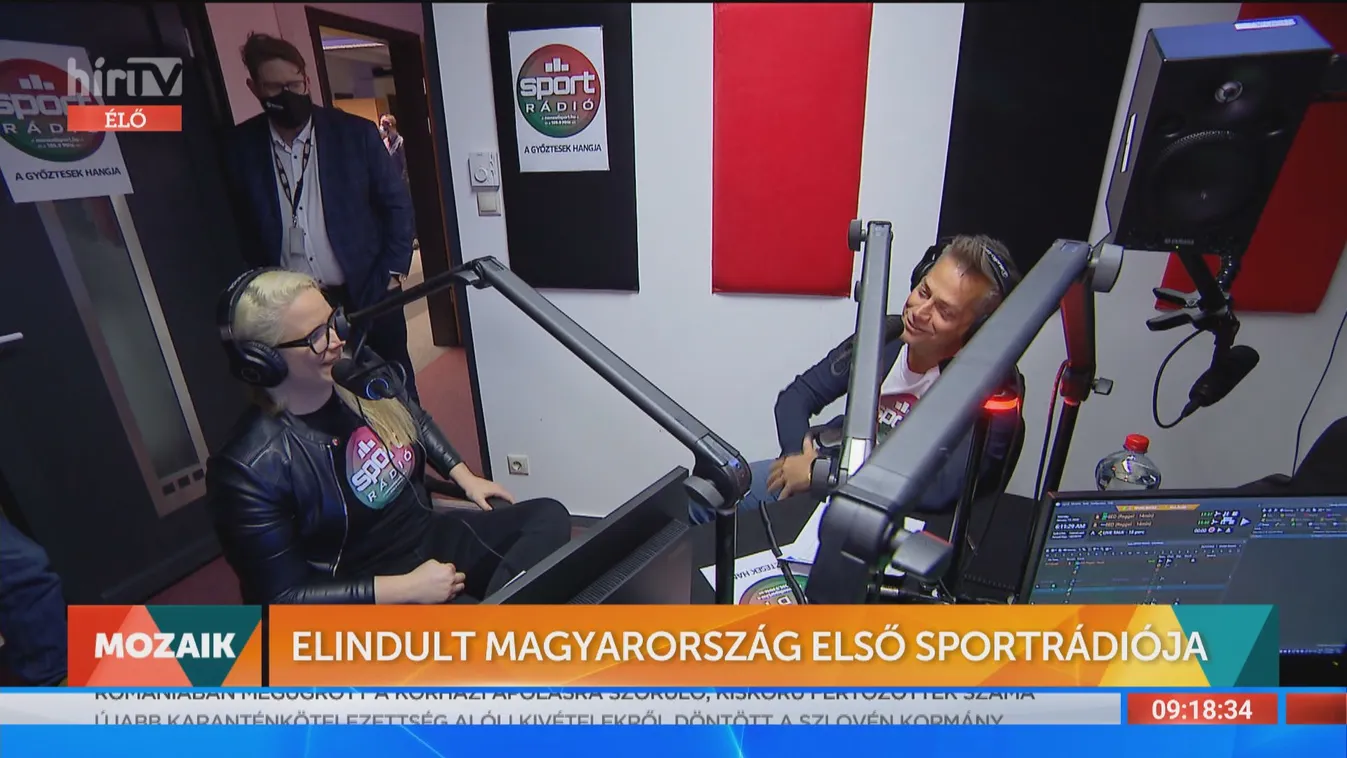 Mozaik - Elindult Magyarország első sportrádiója