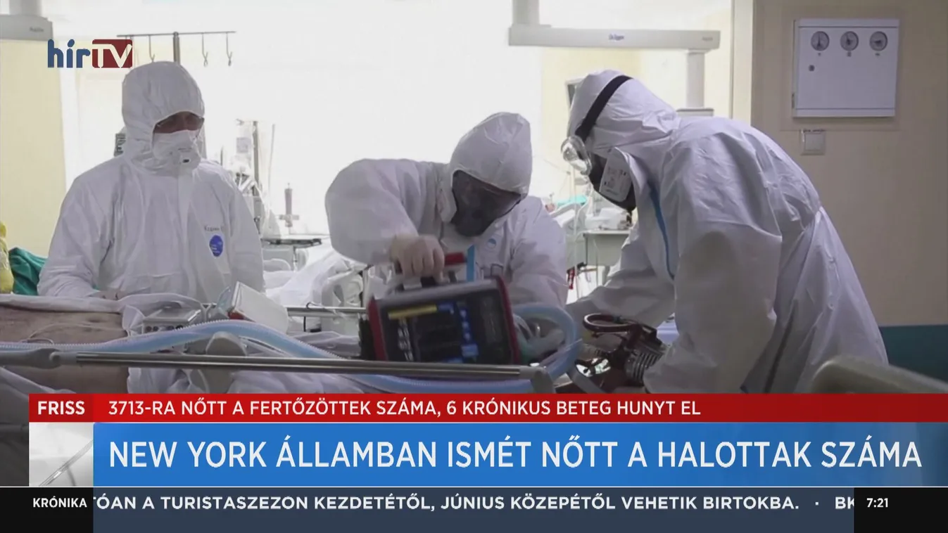 New York államban ismét nőtt a halottak száma