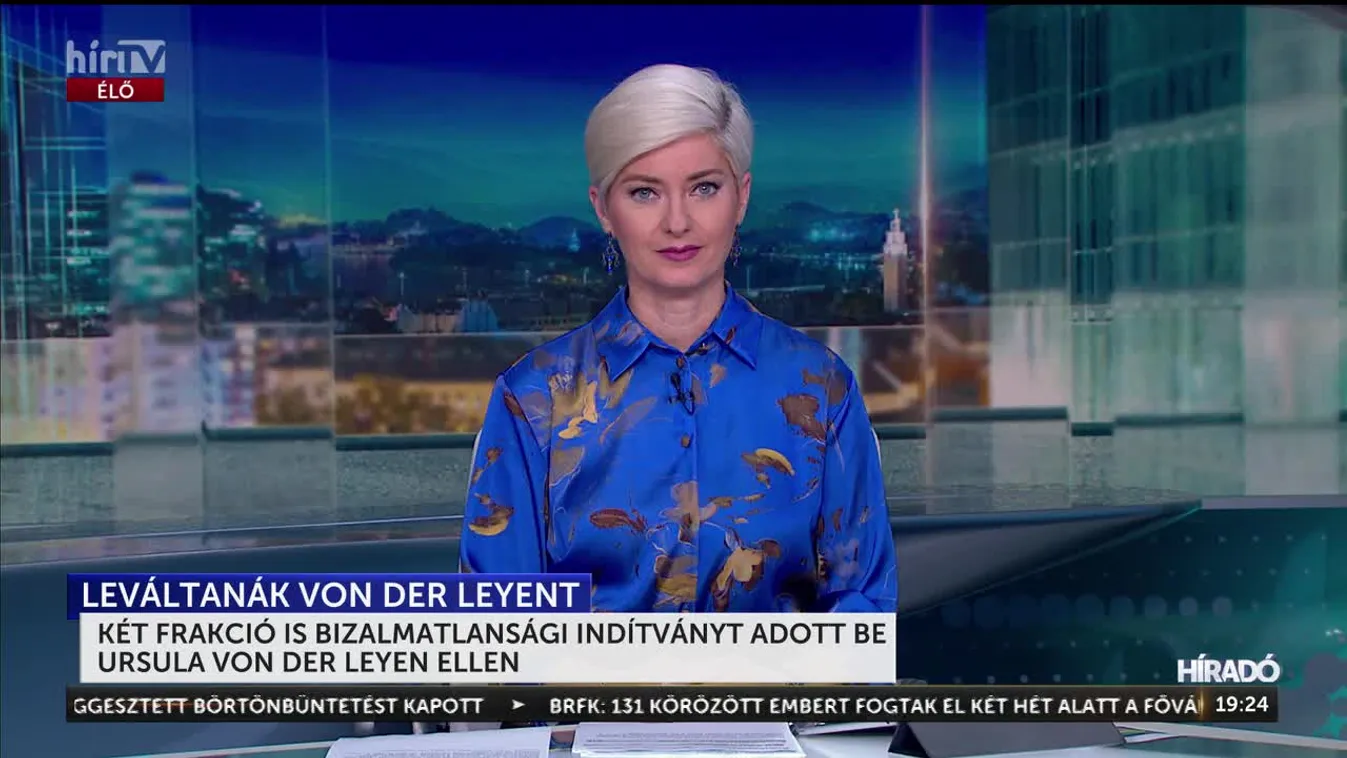 KÉT FRAKCIÓ IS BIZALMATLANSÁGI INDÍTVÁNYT ADOTT BE URSULA VON DER LEYEN ELLEN