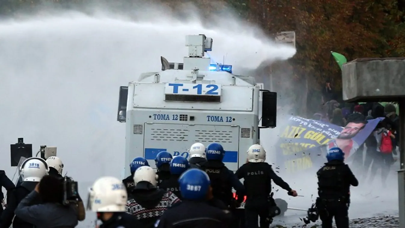 Szétverték a diáktüntetést Ankarában