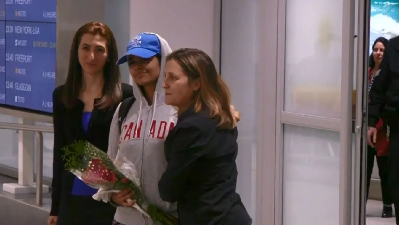 Megérkezett Kanadába a családja elől menekülő szaúdi lány