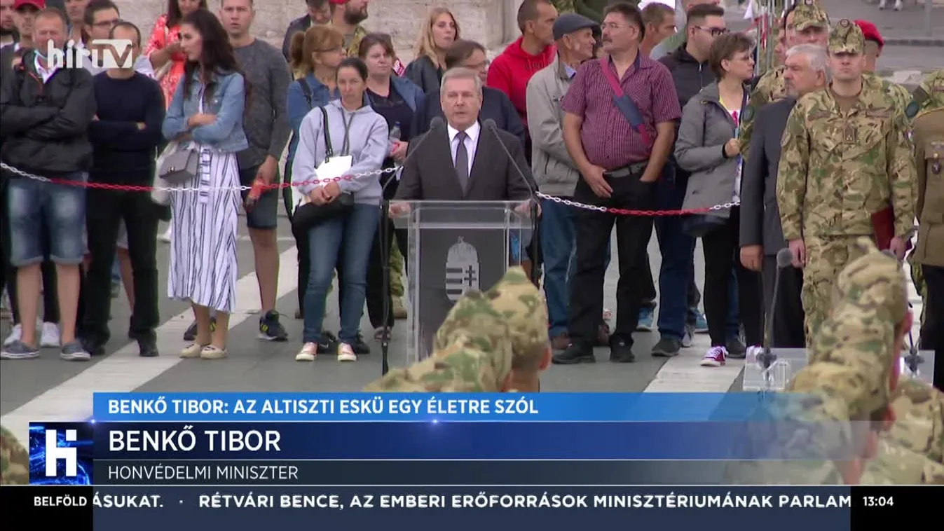 Benkő Tibor: Az altiszti eskü egy életre szól