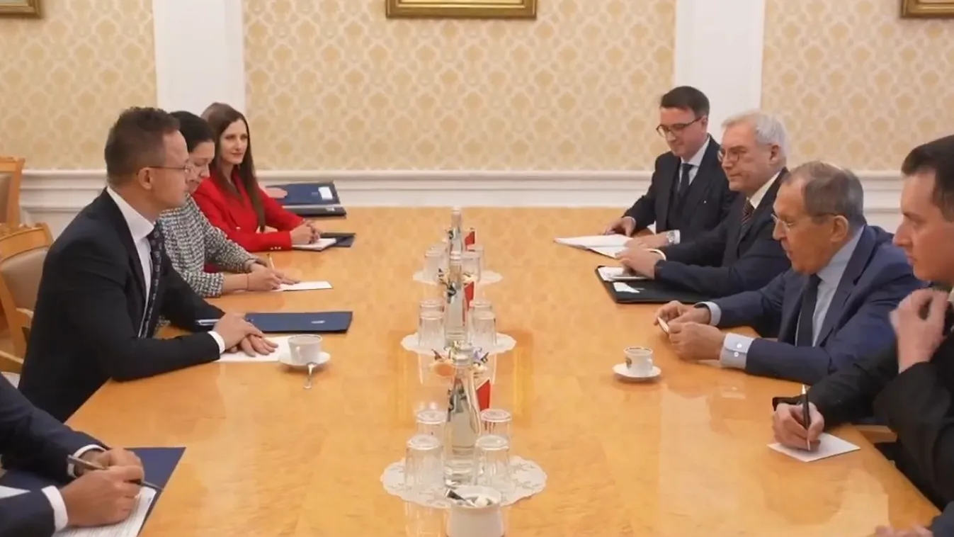 Szergej Lavrovval tárgyalt Szijjártó Péter Moszkvában