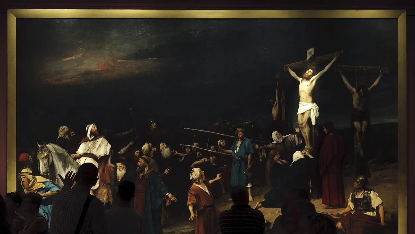 A kormány megvásárolta Munkácsy Golgota című festményét