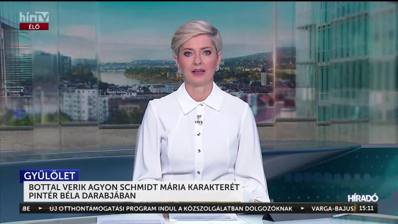 BOTTAL VERIK AGYON SCHMIDT MÁRIA KARAKTERÉT PINTÉR BÉLA DARABJÁBAN