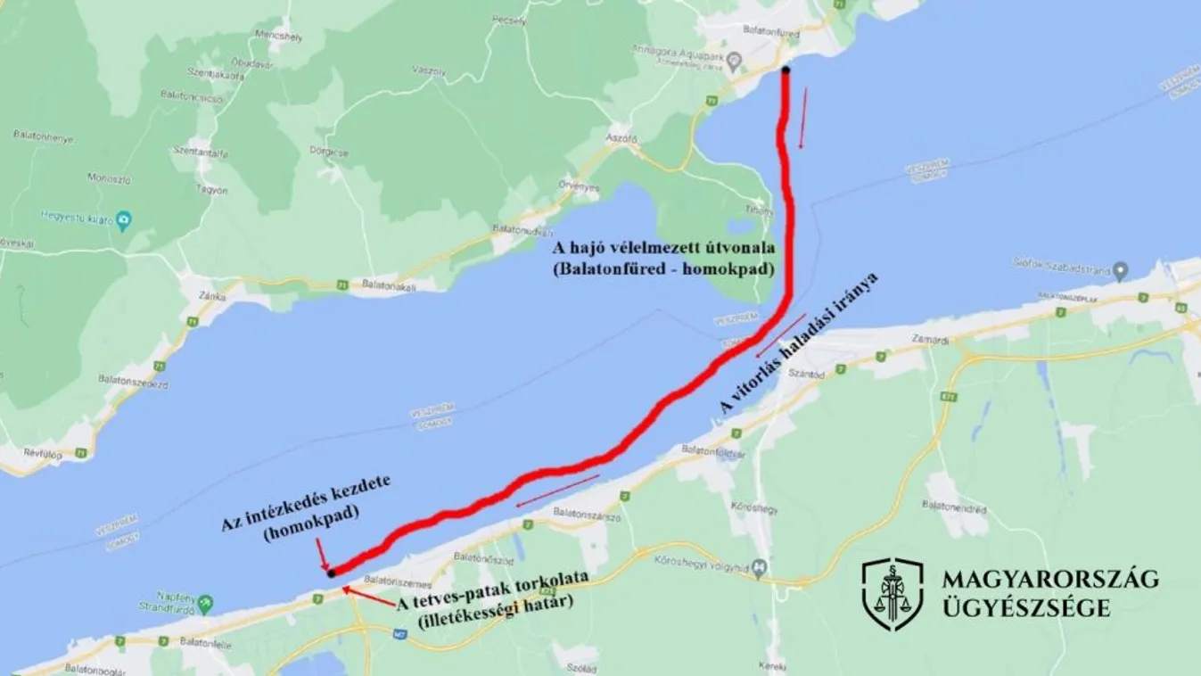 Ittas vitorlázó ellen emelt vádat az ügyészség