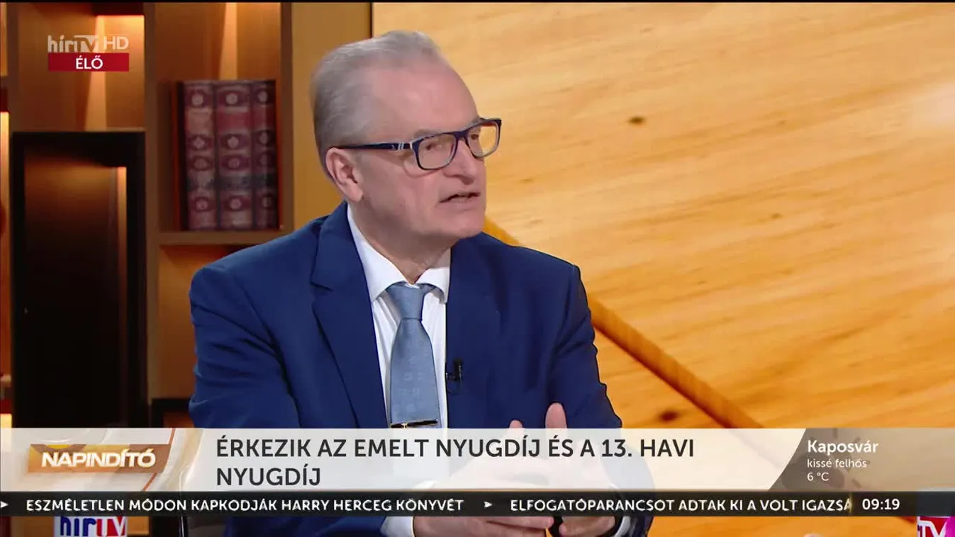 Napindító - Csütörtökön érkezik az emelt nyugdíj