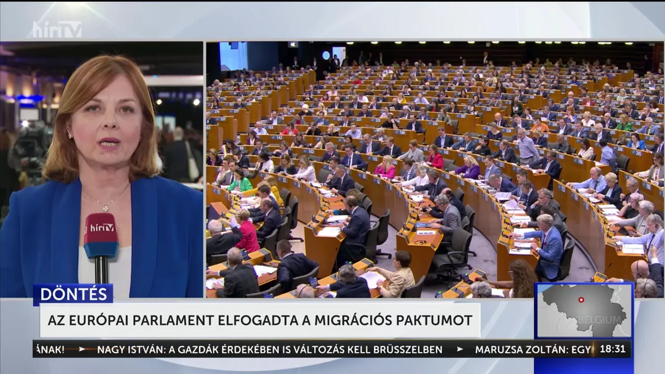 Az Európai Parlament elfogadta a migrációs paktumot + videó