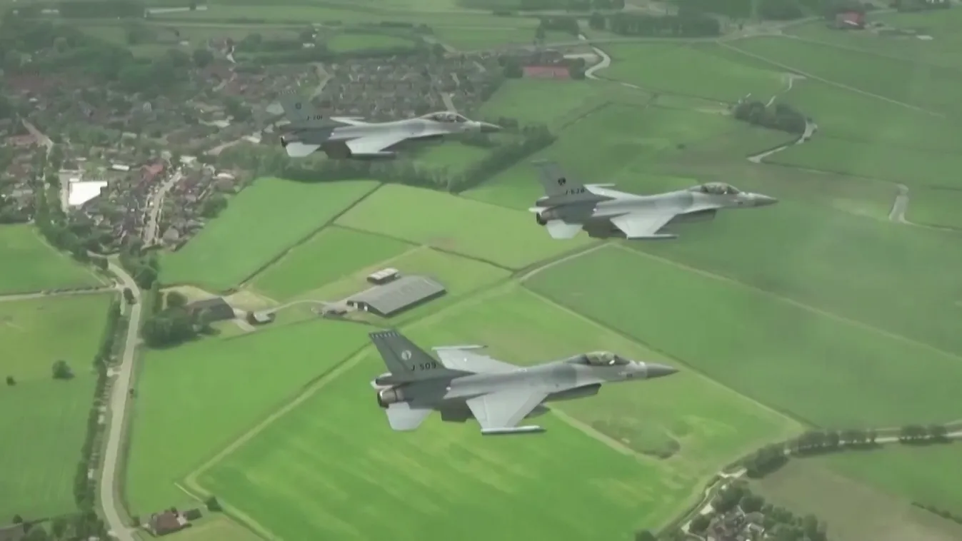 Oroszország le fogja lőni az F–16-os vadászgépeket + videó