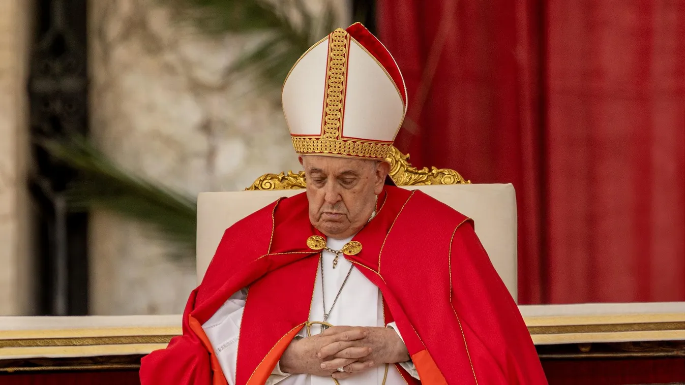 A Vatikán tájékoztatott, miként telt Ferenc pápa vasárnapja