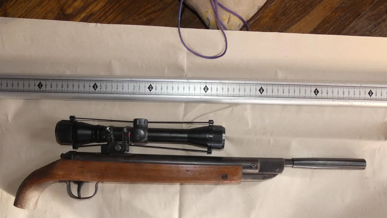 Fegyvereket foglaltak le egy miskolci ingatlanban