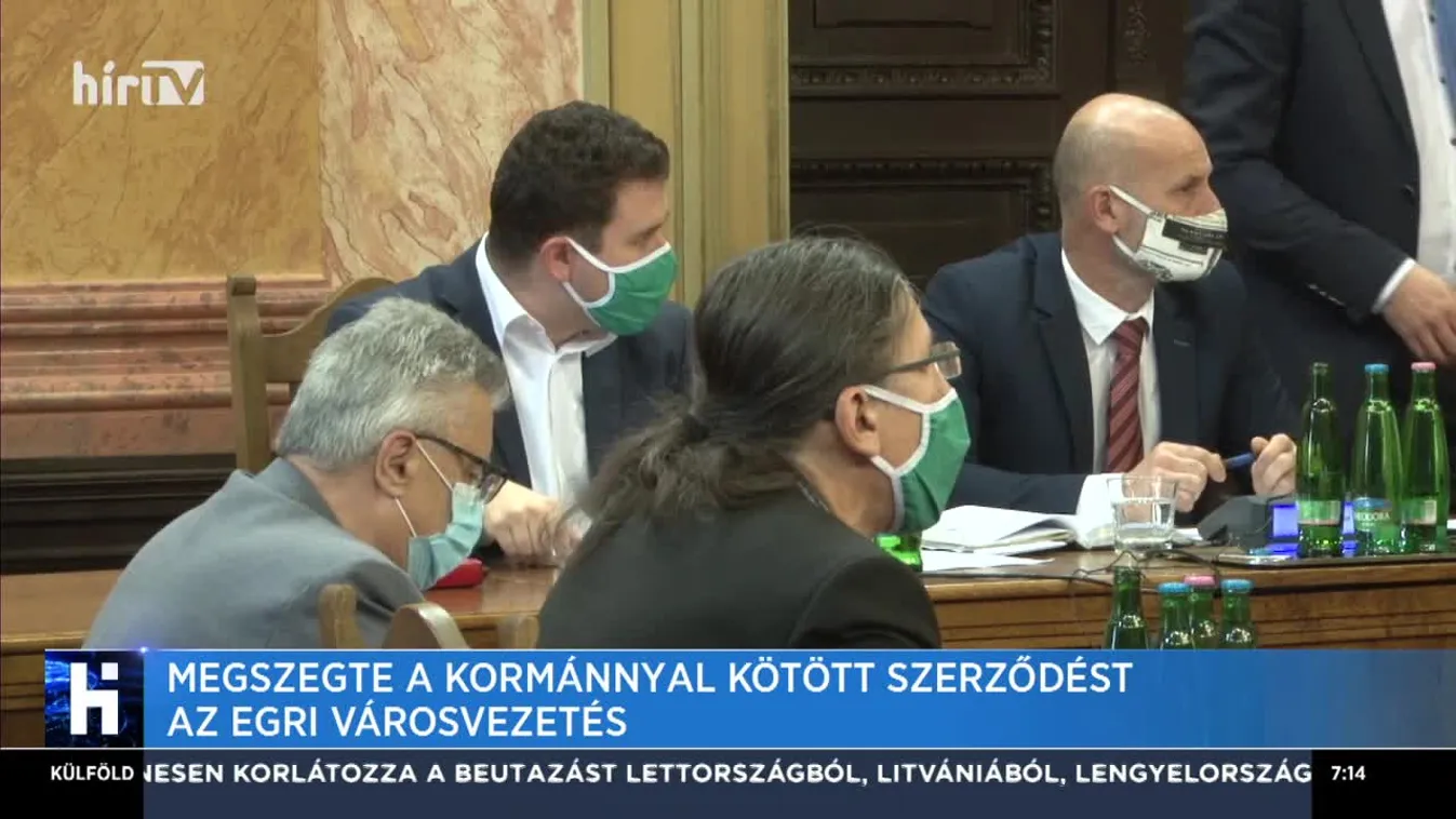 Megszegte a kormánnyal kötött szerződést az egri városvezetés