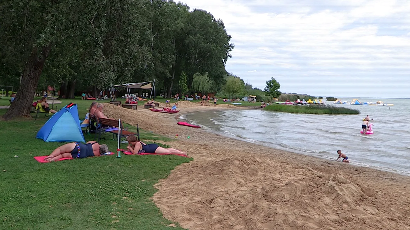 A balatoni strandokat minősítik