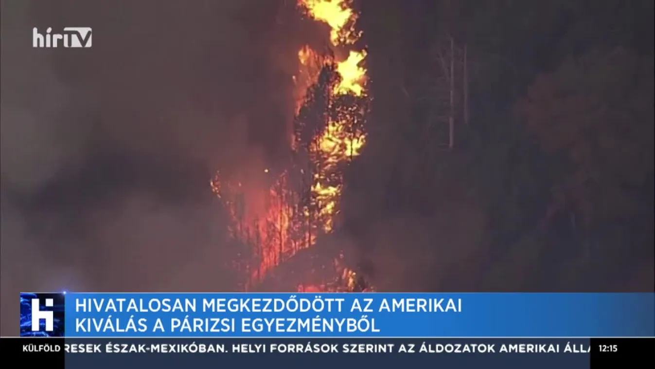 Hivatalosan megkezdődött az amerikai kiválás a Párizsi Egyezményből