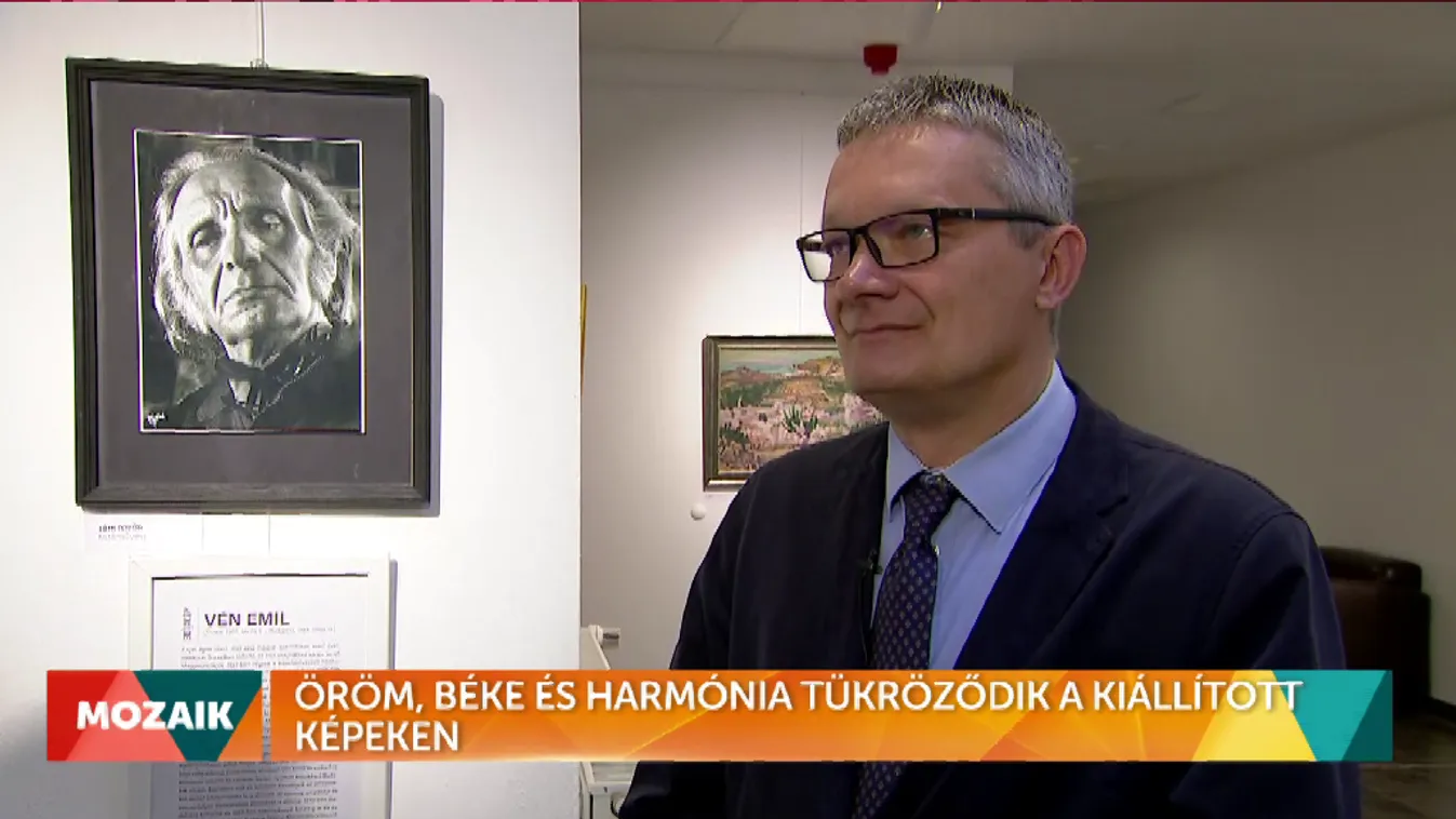 Mozaik - Öröm, béke és harmónia tükröződik a kiállított képeken