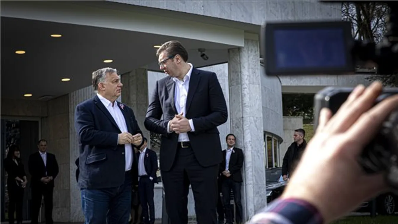 Orbán Viktor: Magyarország továbbra sem engedi be az Olaszországból érkező szerbeket