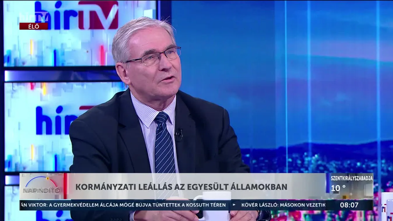 KORMÁNYZATI LEÁLLÁS AZ EGYESÜLT ÁLLAMOKBAN