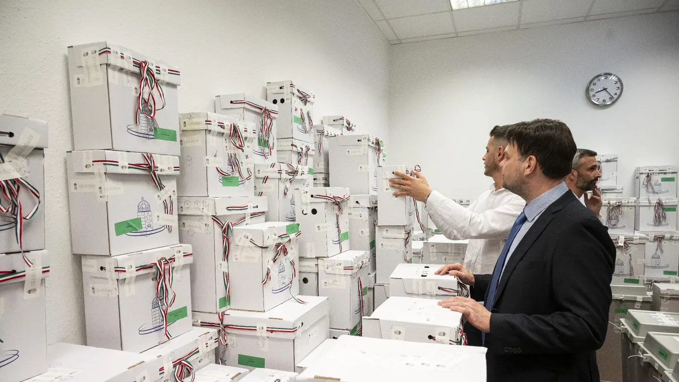 Megérkeztek a főpolgármester-választás érvénytelen szavazólapjai a Nemzet Választási Irodához