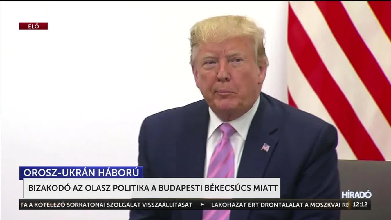 Rómából üzenik, a magyar út működik: Olasz politikusok szerint Trump és Budapest hozhatja el a békét + videó