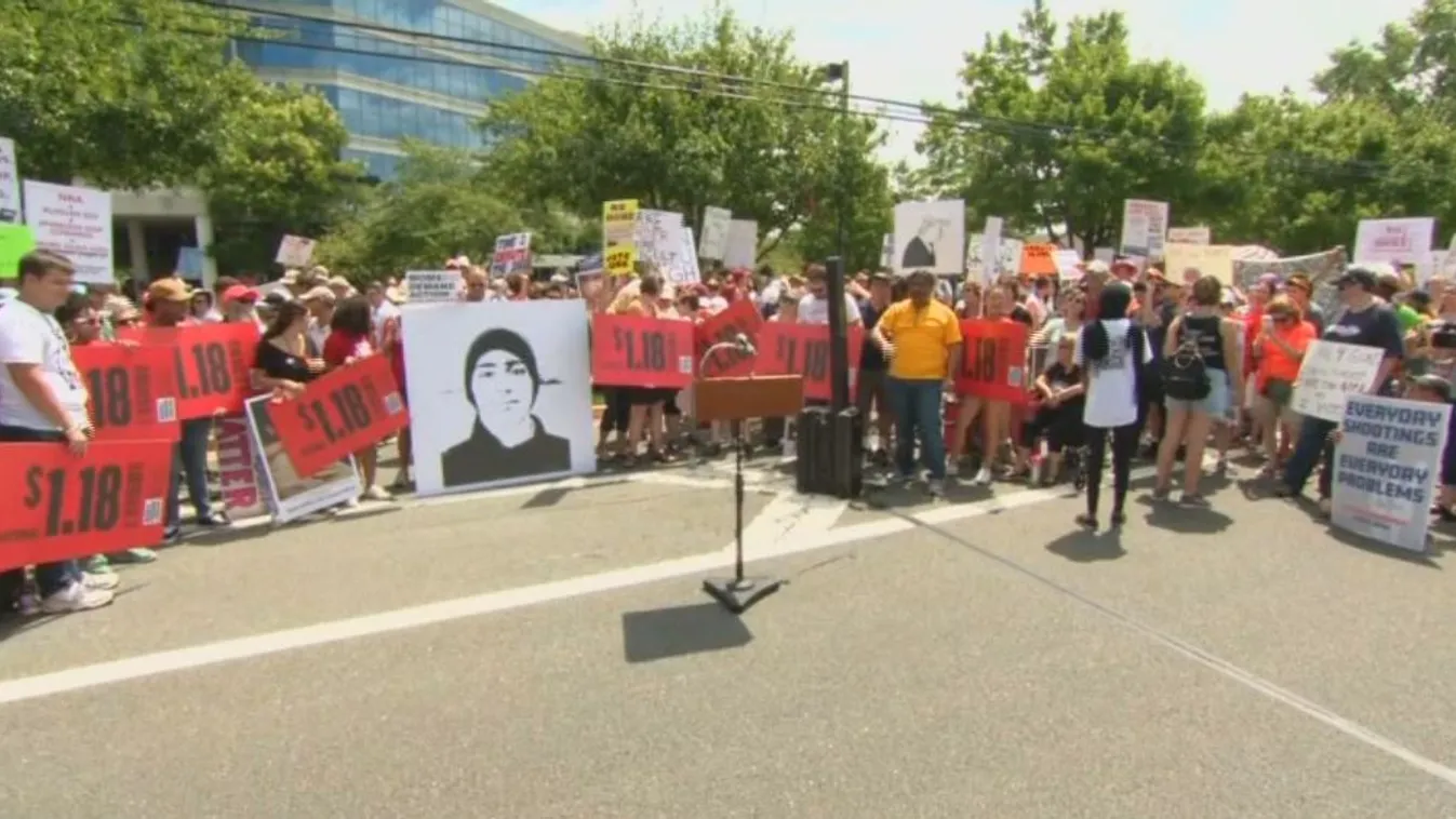 Tüntettek Amerikában, megszabadulnának a fegyverektől