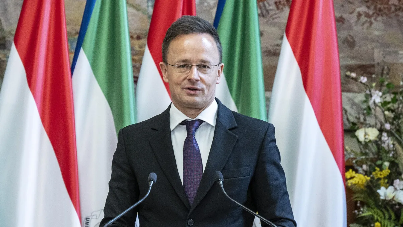 Szijjártó Péter: Amit mi biztosan nem támogatunk, az a kereskedelmi háború és a vámháború az Egyesült Államokkal