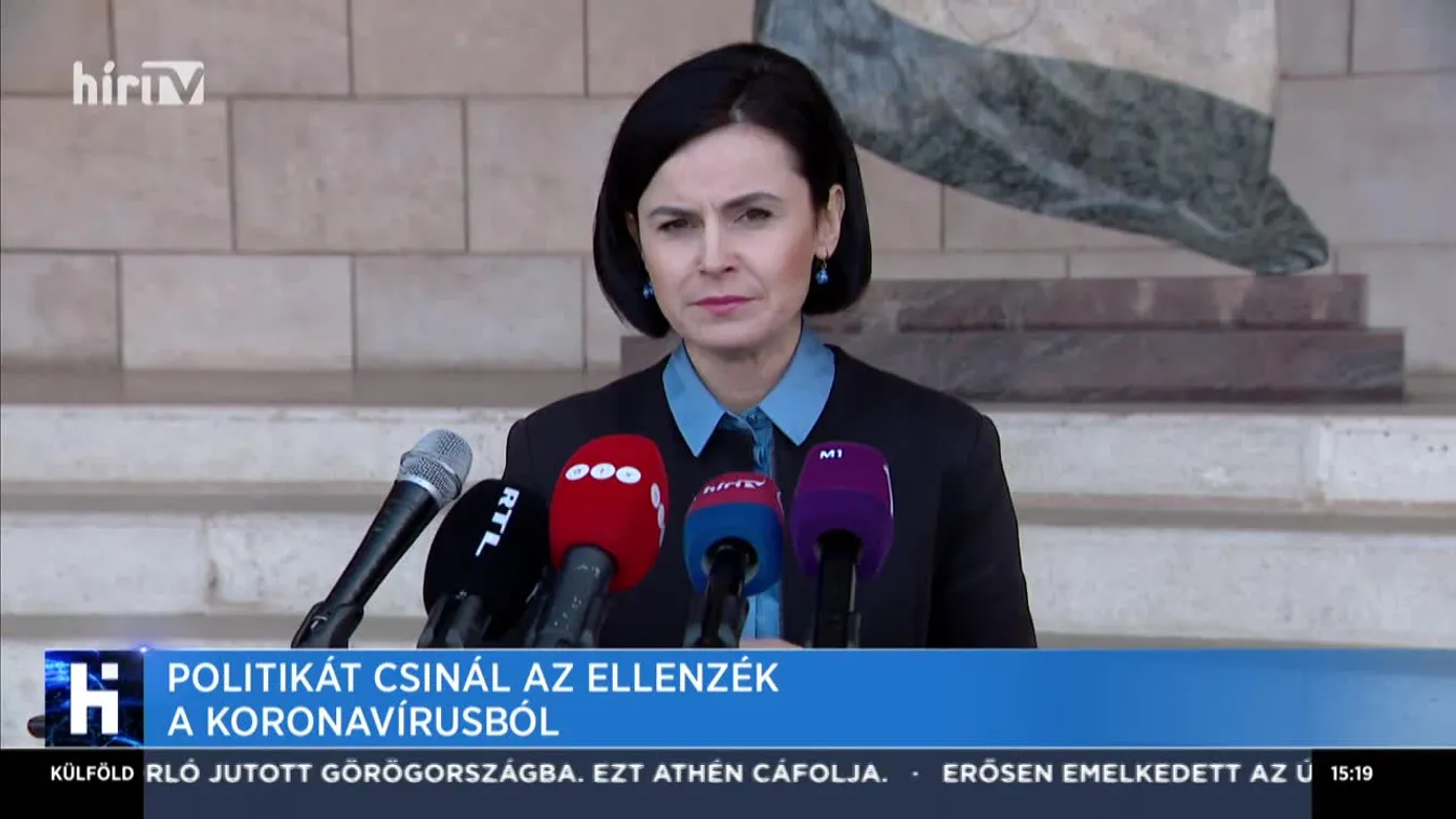 Politikát csinál az ellenzék a koronavírusból