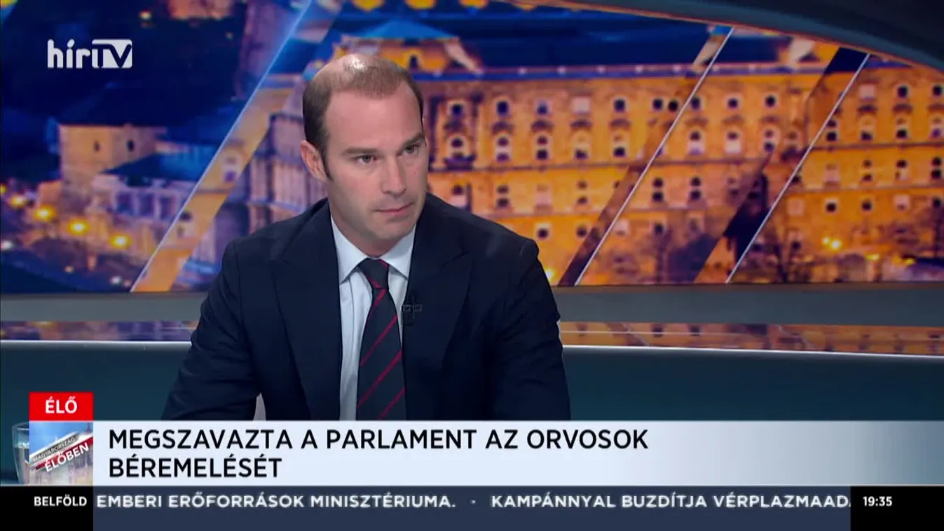 Hollik István: Akkor állunk az orvosok mellé, amikor a legnagyobb szükségük van rá