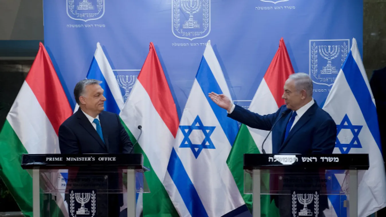Netanjahu: Orbán Viktor élen jár az antiszemitizmus elleni harcban