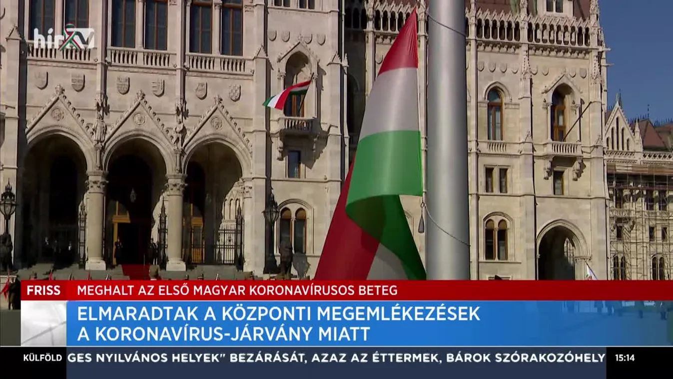 Elmaradtak a központi megemlékezések a koronavírus-járvány miatt