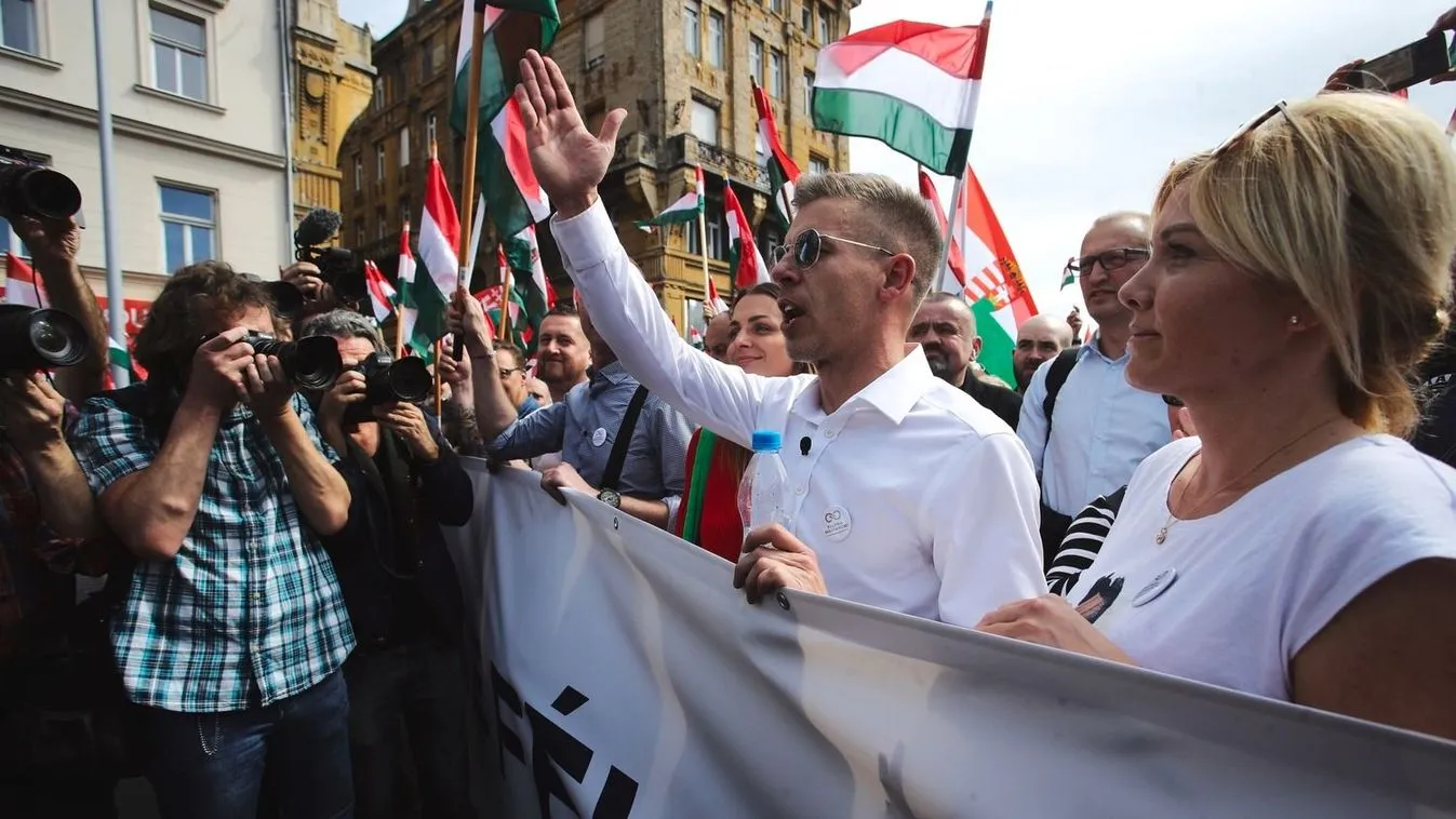 121 millió forintba kerülhetett Magyar Péter múlt hétvégi tüntetése + videó