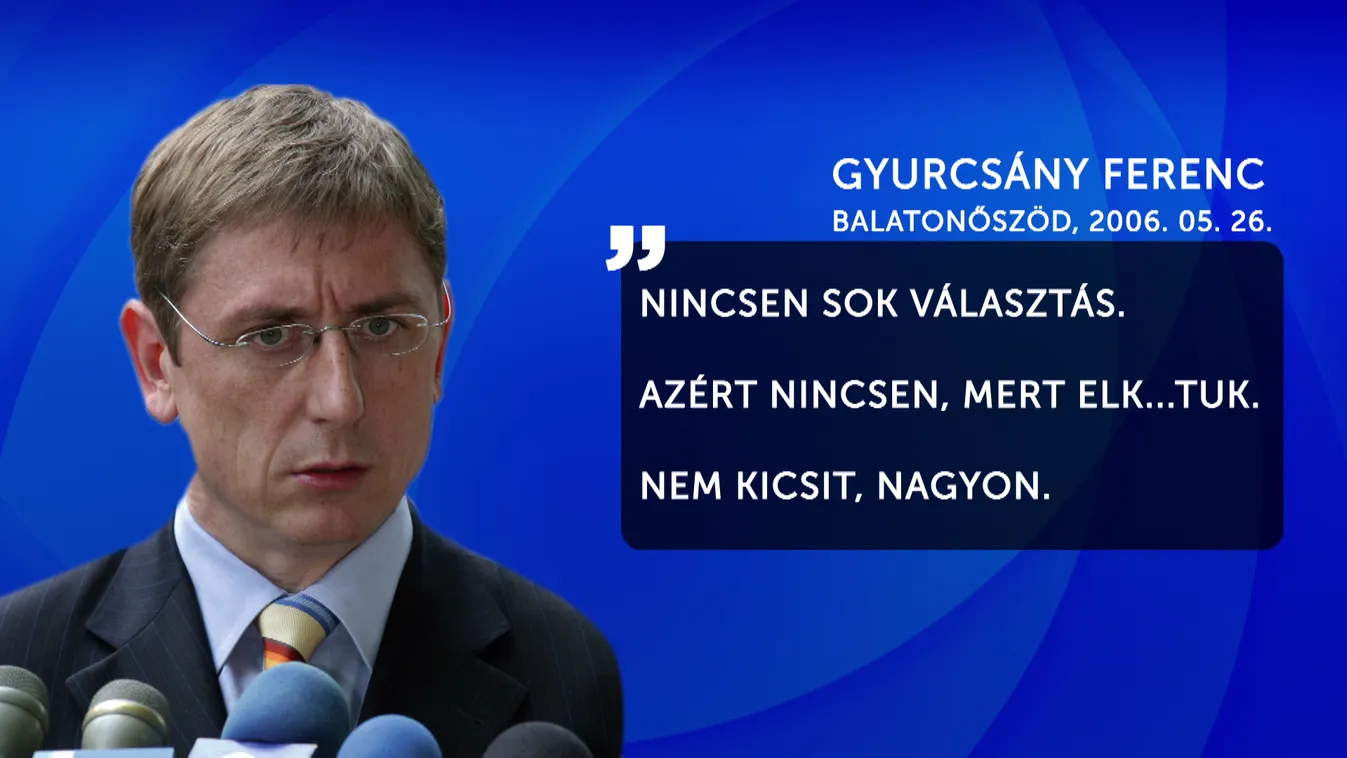 15 éve került nyilvánosságra az őszödi beszéd