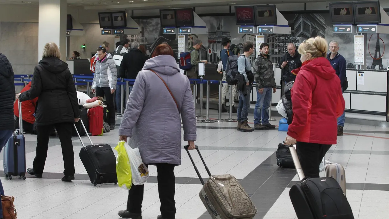Átlagosan napi 50 ezer utasra számít a Budapest Airport karácsonykor