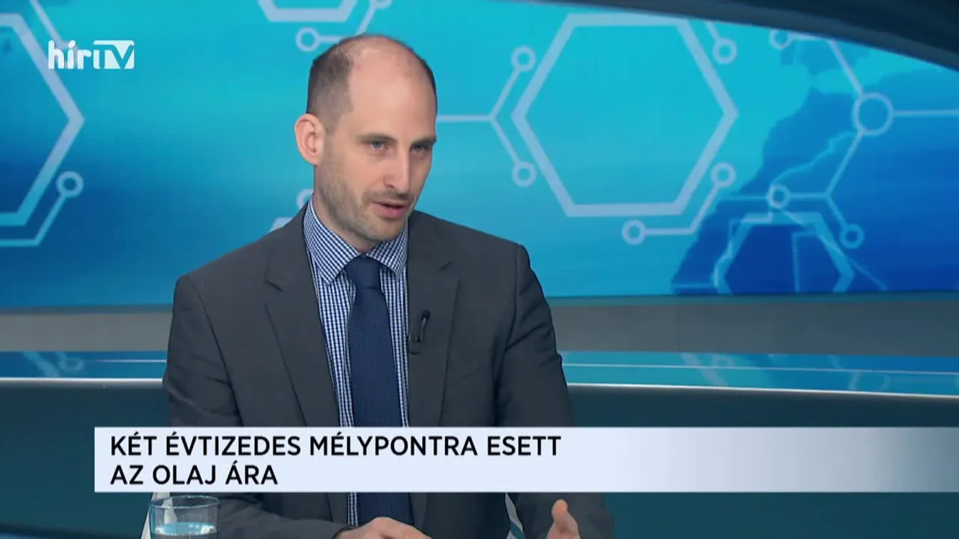 Németh Dávid: Két évtizedes mélypontra esett az olaj ára