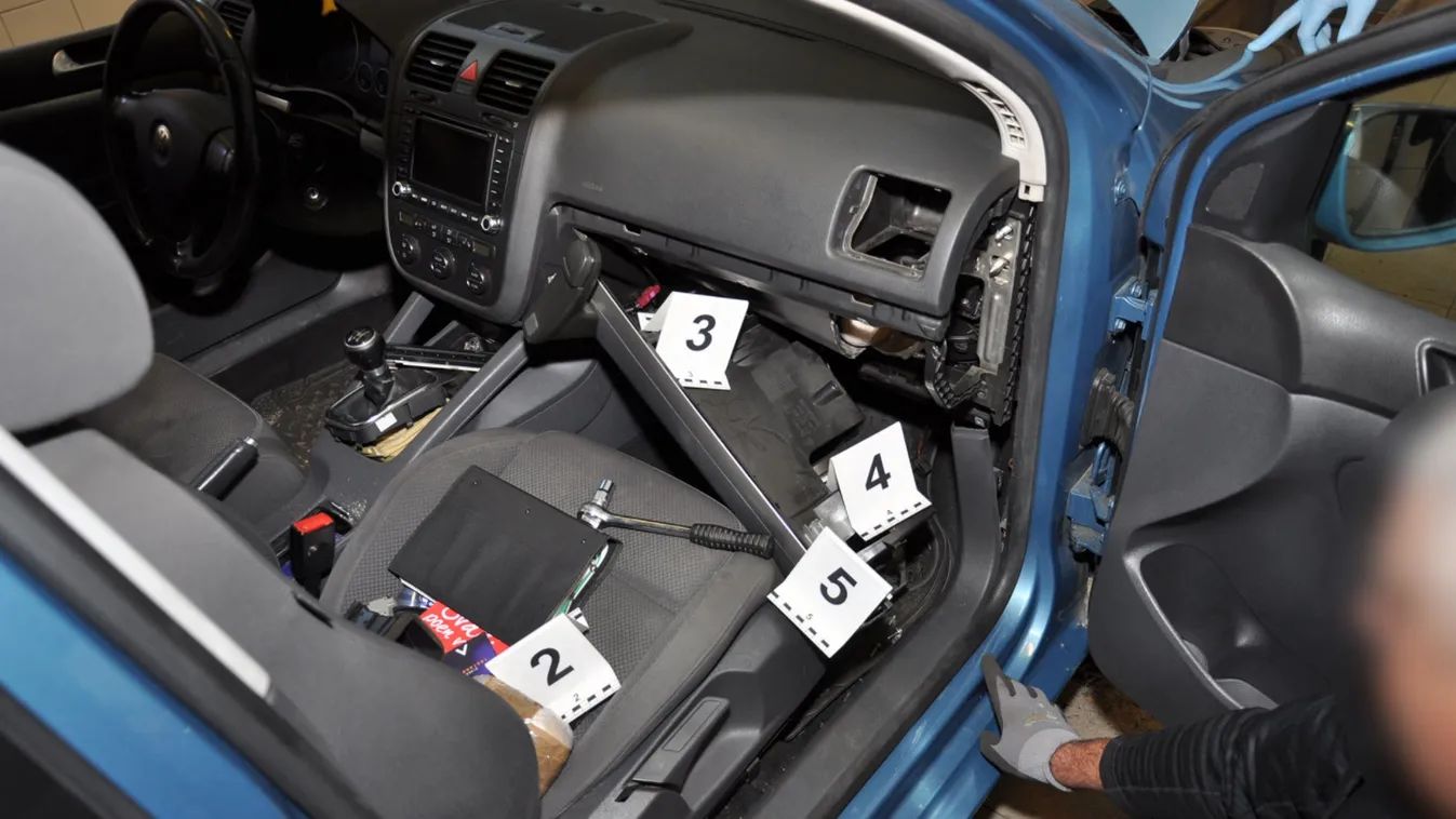 Ötvenmilliós heroinfogás Röszkénél