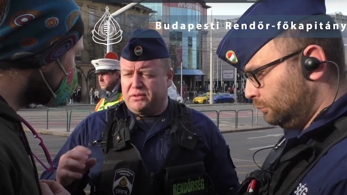 Megfékezték a rendőrök a szélsőbaloldali embervadászatot + videó