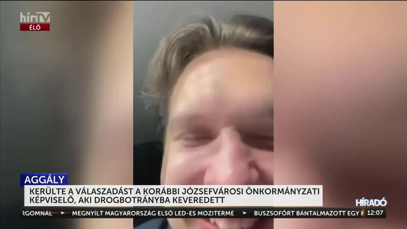 KERÜLTE A VÁLASZADÁST A KORÁBBI JÓZSEFVÁROSI ÖNKORMÁNYZATI KÉPVISELŐ, AKI DROGBOTRÁNYBA KEVEREDETT