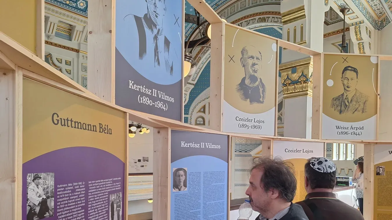 A magyarországi zsidók és a hazai labdarúgás a két világháború között témában nyílt kiállítás Budapesten
