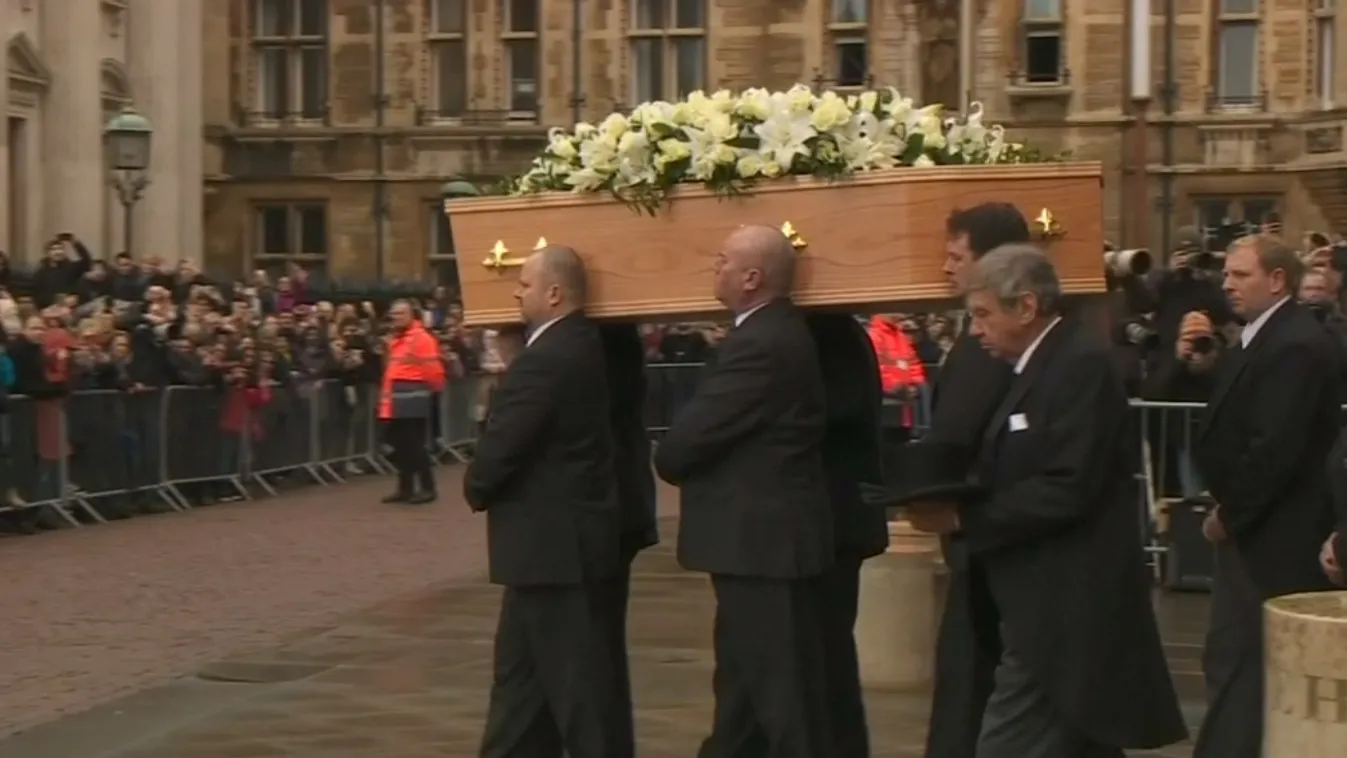 Utolsó útjára kísérték Stephen Hawkingot