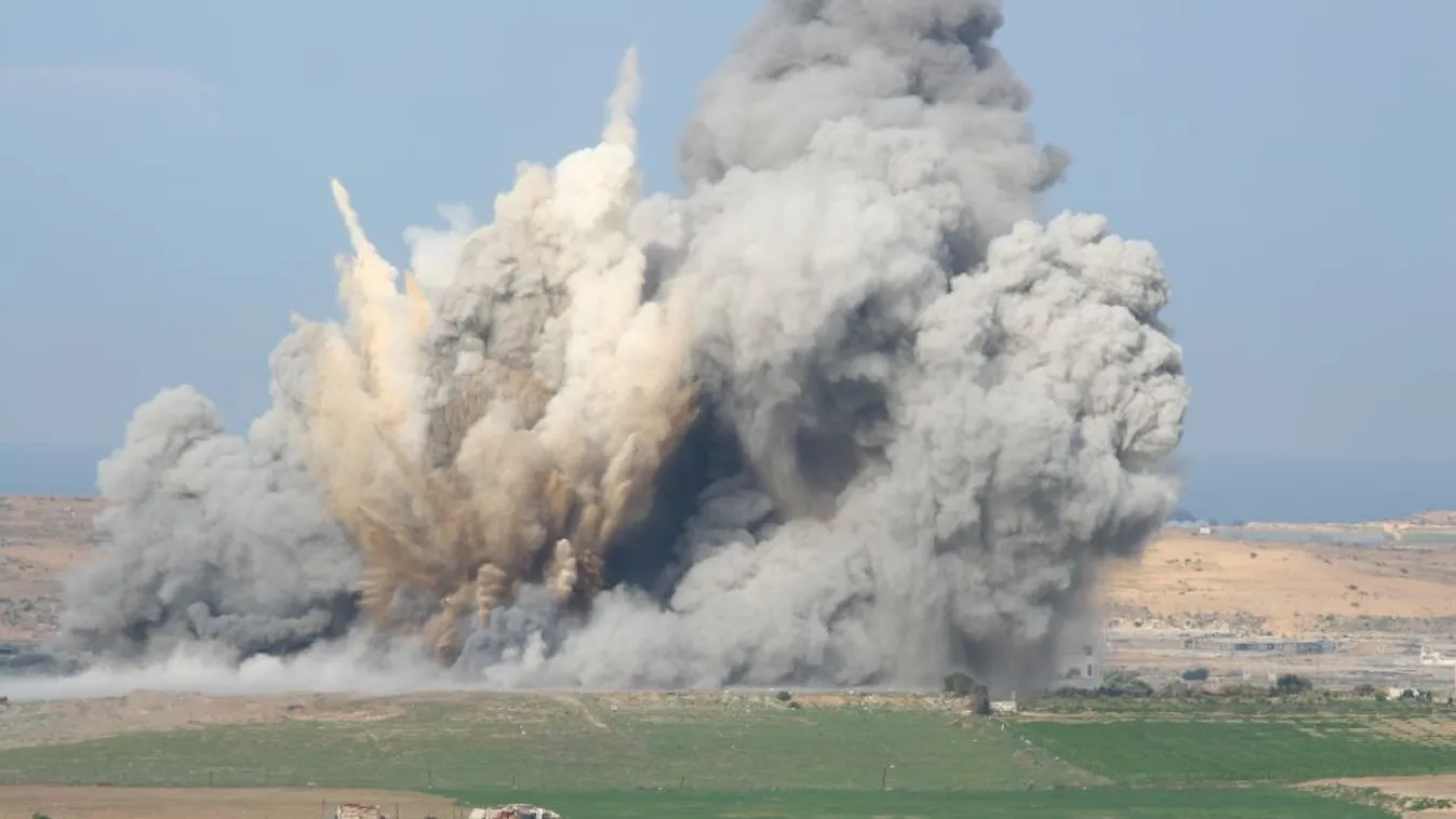 Izrael légi csapásokat mért a Hamász létesítményeire