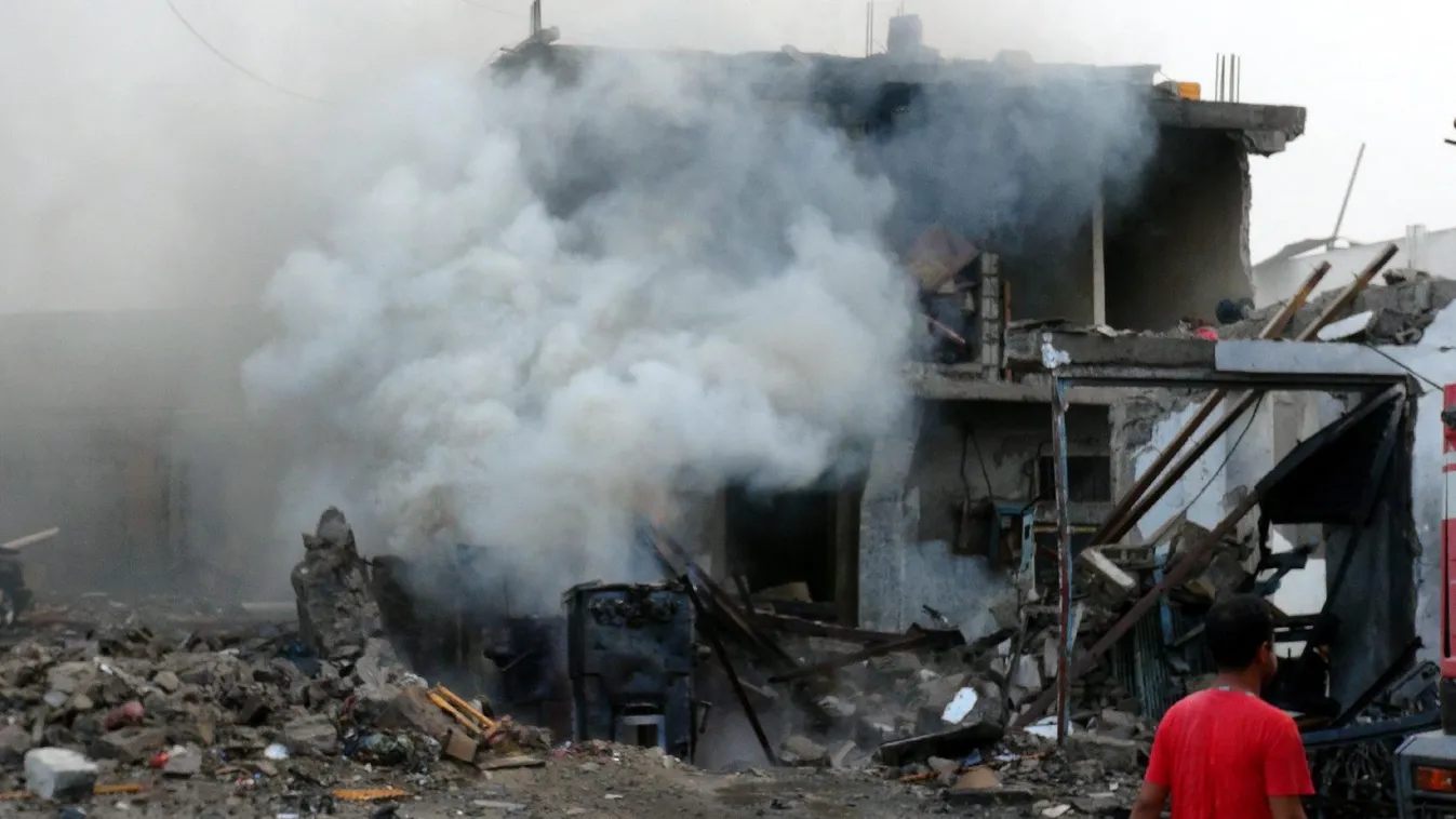 Felrobbantotta magát egy nő, huszonheten meghaltak