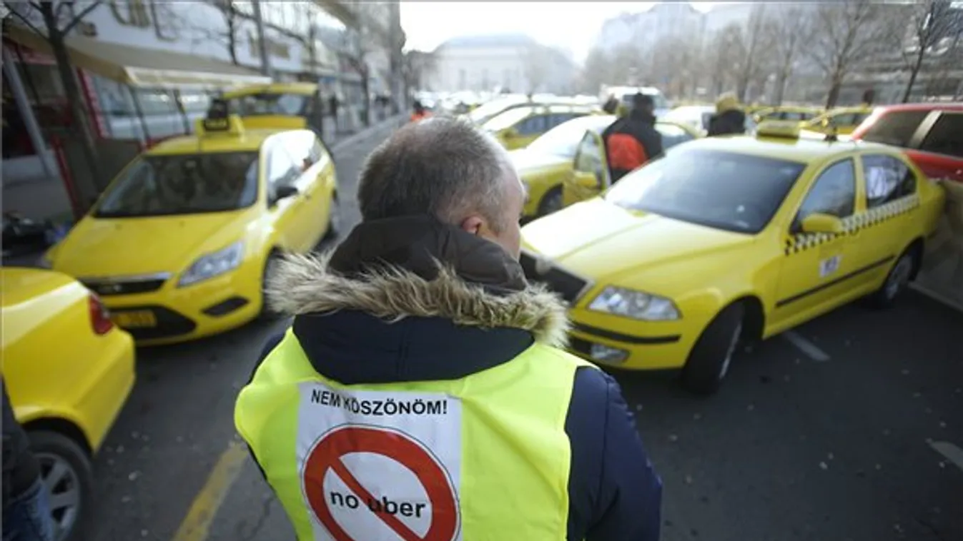 Üzenet Brüsszelből: visszaüthet a taxisok tiltakozása